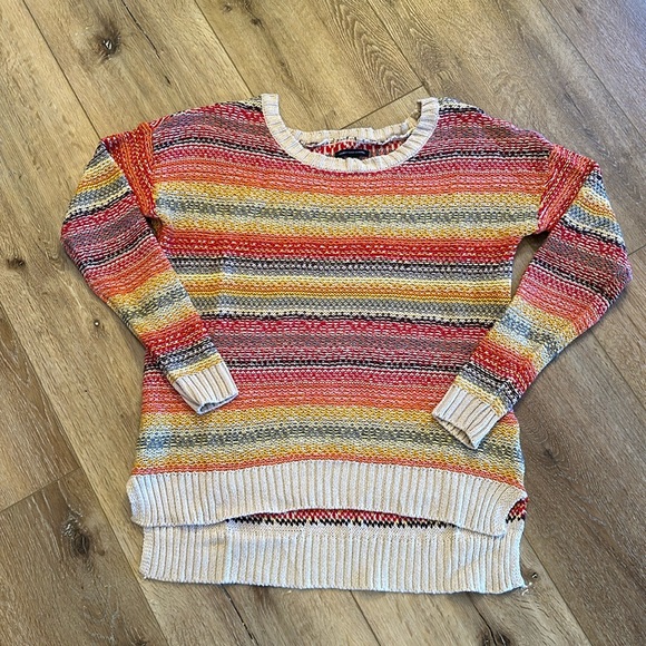 American Eagle multicolored crewneck sweater in size medium - Picture 1 of 3